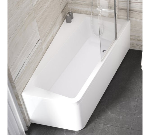 Ванна акриловая асимметричная RAVAK 10° 160x95 см L белая C831000000