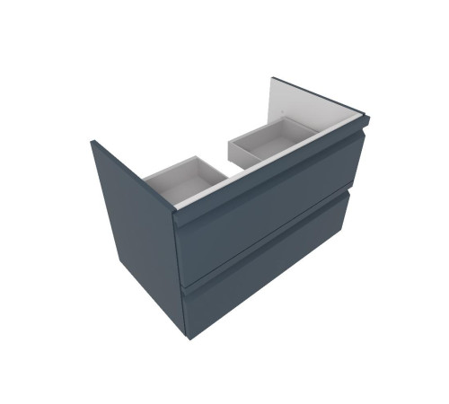 Комплект мебели для ванной AQUATON ВЕГА 80 с раковиной AQ0480-00 серый матовый AQ77080-MG