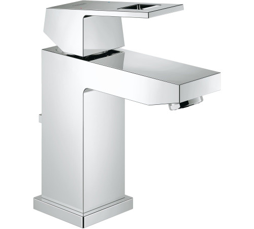 Смеситель для раковины GROHE Eurocube с донным клапаном хром 2312700E