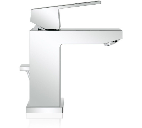 Смеситель для раковины GROHE Eurocube с донным клапаном хром 2312700E
