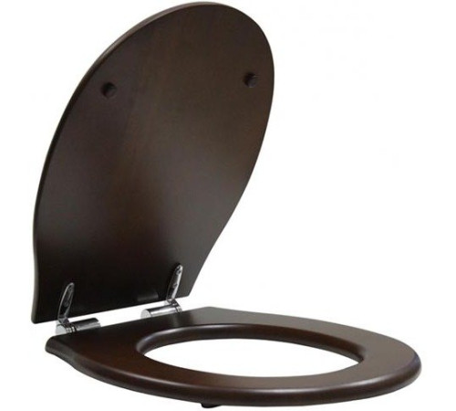 Комплект унитаза Kerasan Classic приставной с высоким бачком хром сиденье орех 871111/878011/BOCR/MS87NC