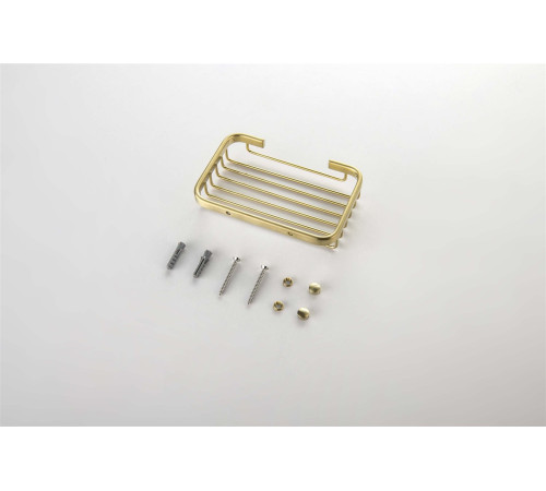 Мыльница-решетка Aquanet AQ4946BG шлифованное золото AQ4946BG