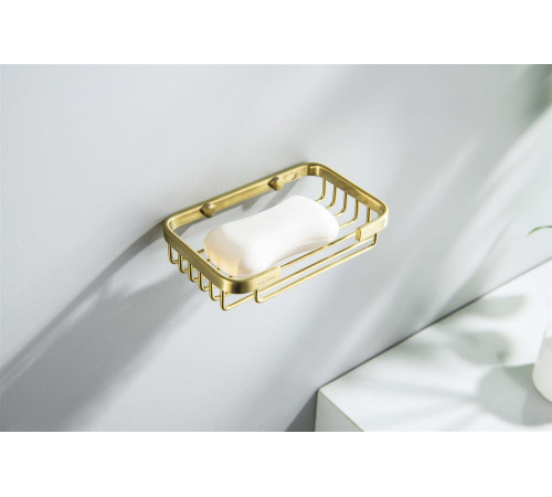 Мыльница-решетка Aquanet AQ4946BG шлифованное золото AQ4946BG