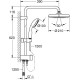 Душевая система с переключателем GROHE Tempesta 210 без смесителя хром 26381001