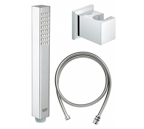Душевой набор GROHE Euphoria Cube+ Stick держатель шланг 1500 мм хром 27889000