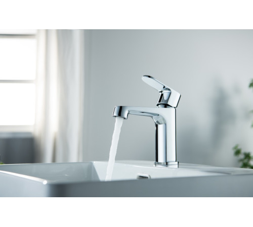 Смеситель для раковины Aquanet Oberon 98 мм хром AQ1210CR