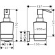 Дозатор жидкого мыла Hansgrohe Logis Universal 41714000