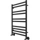 Полотенцесушитель водяной Aquatek Оберон П10 500х800 мм черный муар AQ RO1080BL
