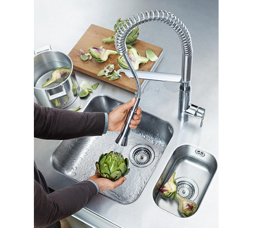 Смеситель для кухни GROHE K7 с высоким изливом хром 32950000