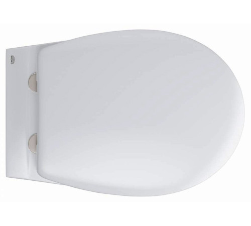 Унитаз подвесной безободковый GROHE Bau Ceramic с сиденьем микролифт 39351000