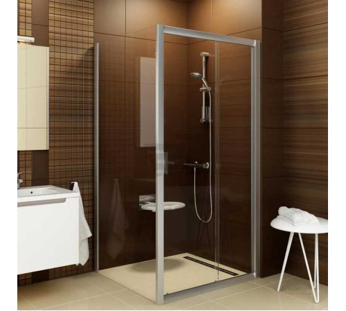 Душевая стенка неподвижная RAVAK Blix BLPS-80 блестящий Transparent 9BH40C00Z1