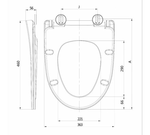 Крышка-сиденье AQUATEK AQ0209-00