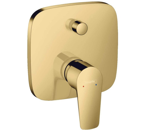 Комплект смесителя для ванны Hansgrohe Talis E полированное золото (71745990 + 01800180) 71745990S