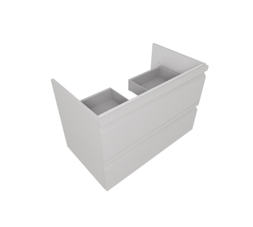 Комплект мебели для ванной AQUATON ВЕГА 80 с раковиной AQ0480-00 серый туман AQ77080-LG