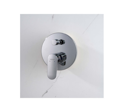 Смеситель для ванны скрытого монтажа Aquanet Ника комплект хром AQ1846CR