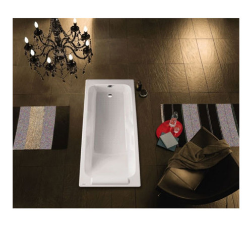 Ванна чугунная Jacob Delafon Parallel 150х70 см без отверстий для ручек E2946-00