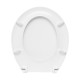 Крышка-сиденье для унитаза Santek Бриз дюропласт 1.WH10.6.901