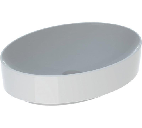 Раковина накладная Geberit VariForm овальная 55х40 см без перелива 500.771.01.2