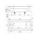 Ванна чугунная Wotte Line 1700х800х462 мм Line 1700x800
