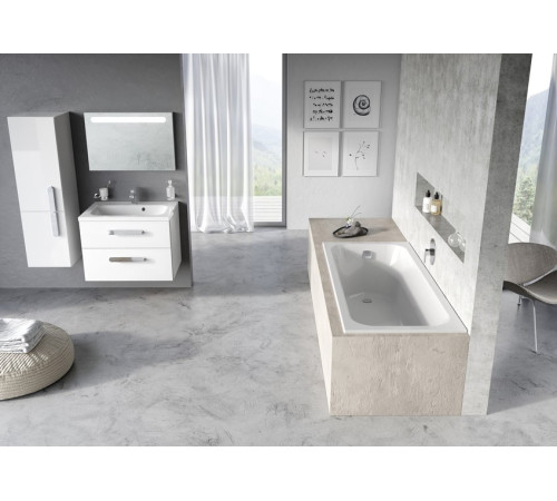 Ванна акриловая RAVAK CHROME SLIM 150х70 см белая C721300000