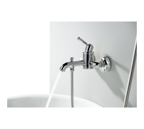 Смеситель для ванны Aquanet Классик с душевым набором AQ1549CR