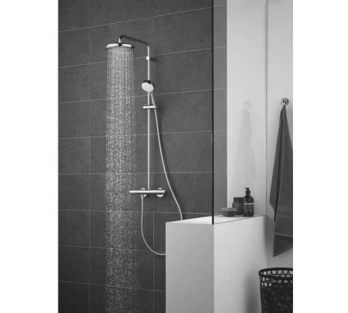 Душевая система GROHE Tempesta Cosmopolitan 210 с термостатическим смесителем хром 27922001