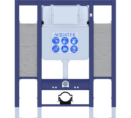 Инсталляция для подвесного унитаза Aquatek для лиц с ограниченными возможностями INS-0000015