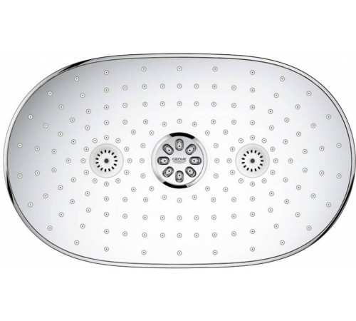 Верхний душ с кронштейном 450 мм GROHE Rainshower 360 DUO 2 режима хром 26254000