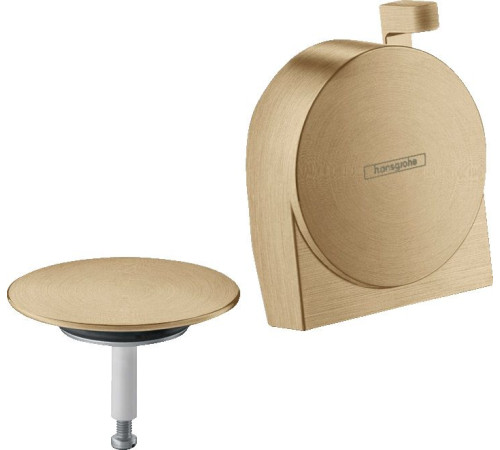 Комплект Hansgrohe Exafill S излив на ванну со сливом-переливом шлифованная бронза 58117140S