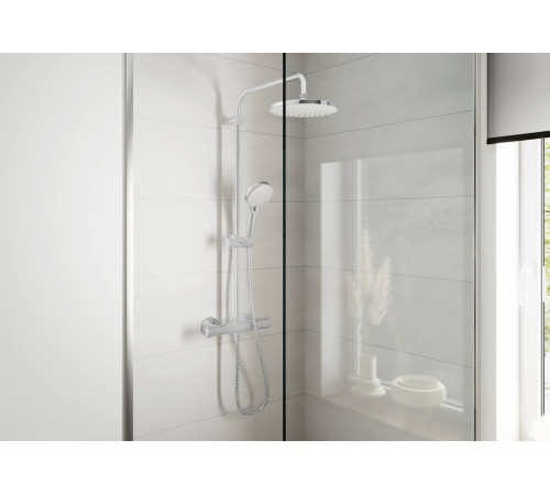 Душевая система с термостатом hansgrohe Vernis Blend Showerpipe 200 26276000