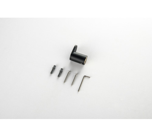 Крючок для полотенец Aquatek Лира матовый черный AQ4425MB