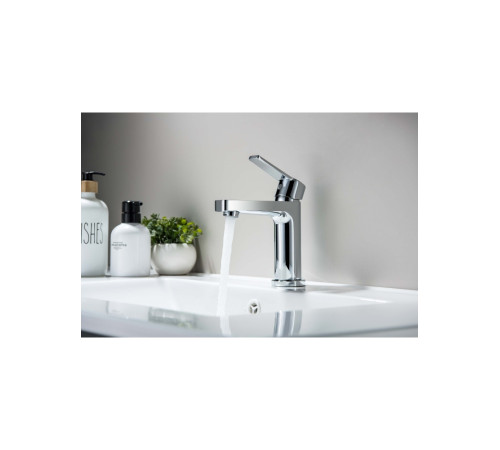 Смеситель для раковины Aquanet Лугано 106 мм с гигиеническим душем хром AQ1712CR