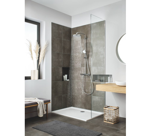 Верхний душ GROHE Tempesta 250 круглый хром/белый 26666000