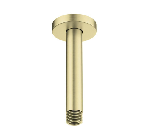 Держатель верхнего душа потолочный Aquanet 150 мм шлифованное золото AQ2171BG