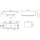 Ванна акриловая RAVAK Formy 01 180х80 см C881000000
