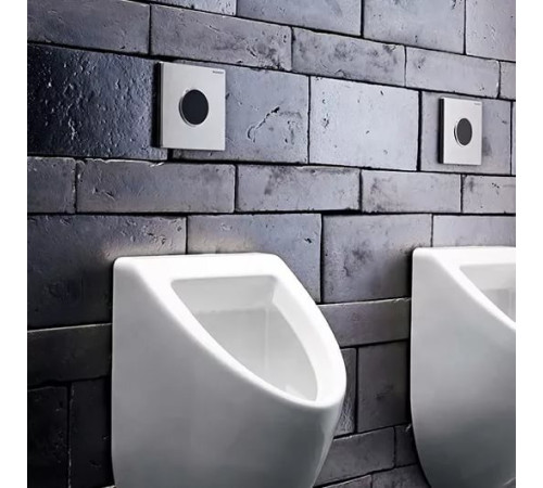 ИК привод смыва для писсуара Geberit Sigma10 батарея 1.5 В нержавеющая сталь 116.035.SN.1