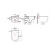 Комплект инсталляции AQUATEK ОБЕРОН WT (рама INS-0000012, унитаз AQ1363WT-00 soft-close) INS-0000012/AQ1363WT-00