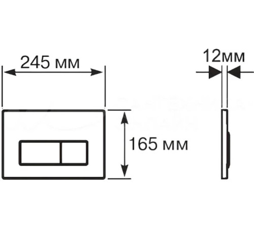 Комплект инсталляции AQUATEK ВЕГА-1905-017 рама INS-0000012 кнопка KDI-0000017 унитаз AQ1905-00