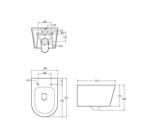 Комплект инсталляции AQUATEK ОБЕРОН T (рама INSP-0000001, крепеж KKI-0000002, клавиша PNS-0000013, унитаз AQ1365T-00 soft-close) INSP-0000001/KKI-0000002/PNS-0000013/AQ1365T-00