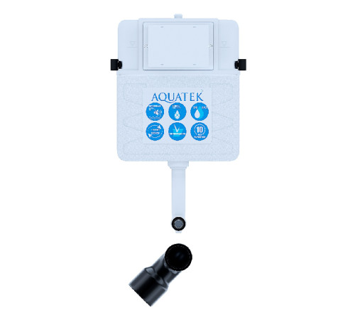 Комплект 3 в 1 AQUATEK Либра N (бачок INS-0000019, кнопка KDI-0000030, унитаз AQ1908N-00, сиденье soft-close) ЛИБРА N-030