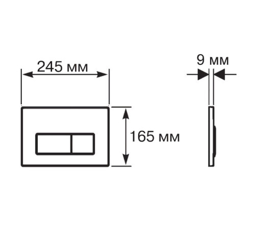 Комплект 3 в 1 AQUATEK Либра N (бачок INS-0000019, кнопка KDI-0000030, унитаз AQ1908N-00, сиденье soft-close) ЛИБРА N-030