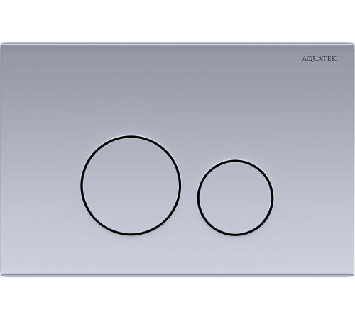 Панель смыва KDI 023A нержавеющая сталь круглые клавиши KDI-0000036