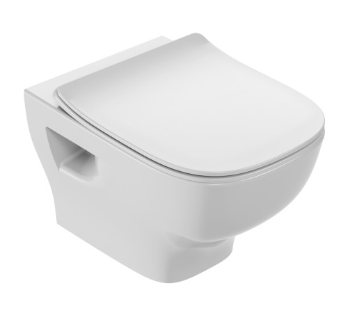 Унитаз с инсталляцией Jacob Delafon сиденье тонкое микролифт клавиша белая E21747RU-00