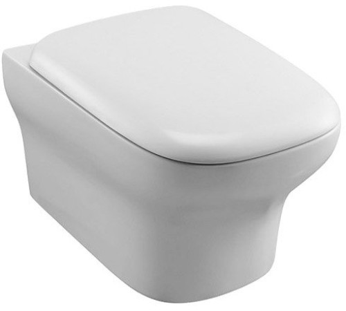 Унитаз с инсталляцией Jacob Delafon Vox сиденье тонкое микролифт панель для двойного смыва хром E21747RU-CP