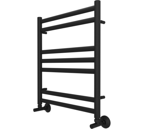 Полотенцесушитель водяной Aquatek Оберон П7 500х600 мм черный муар AQ RO0760BL