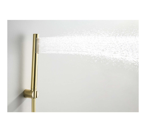 Душевой набор Aquanet Европа 1jet шлифованное золото AQ2034BG
