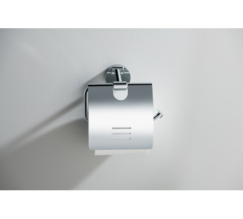 Бумагодержатель с крышкой Aquatek БЕТТА хром AQ4609CR