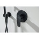 Набор с гигиеническим душем AQUATEK БЕТТА (смеситель + лейка + шланг) матовый черный AQ1119MB