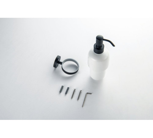 Дозатор для жидкого мыла Aquatek БЕТТА матовый черный AQ4605MB