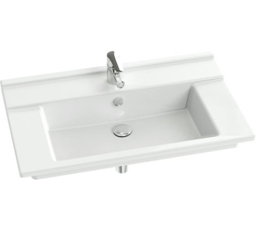 Раковина-столешница Jacob Delafon Struktura 80x48 см подвесная EXH112-00